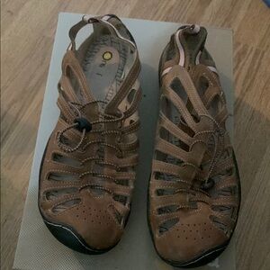 Jambu Brown Outdoor Sandals Rugged Design